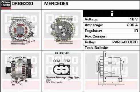 Remy DRB6330 - Alternator furqanavto.az