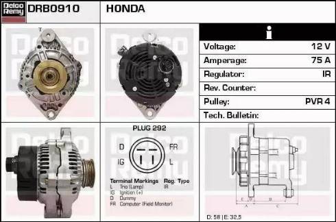 Remy DRB0910 - Alternator furqanavto.az