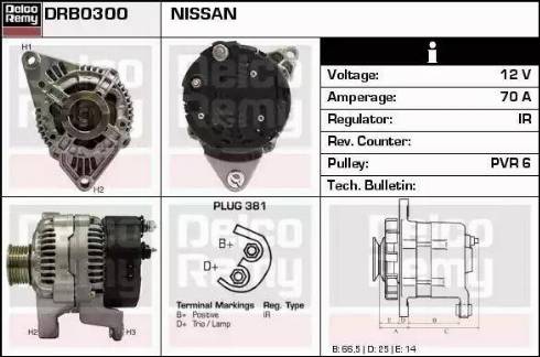 Remy DRB0300 - Alternator furqanavto.az