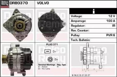 Remy DRB0370 - Alternator furqanavto.az