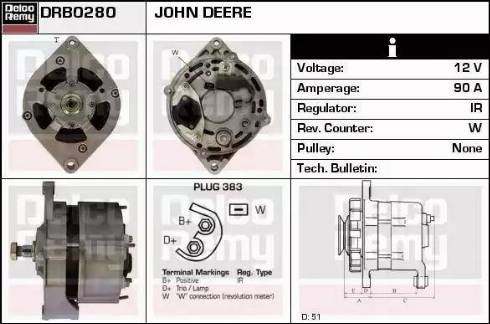 Remy DRB0280 - Alternator furqanavto.az