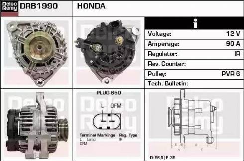 Remy DRB1990 - Alternator furqanavto.az