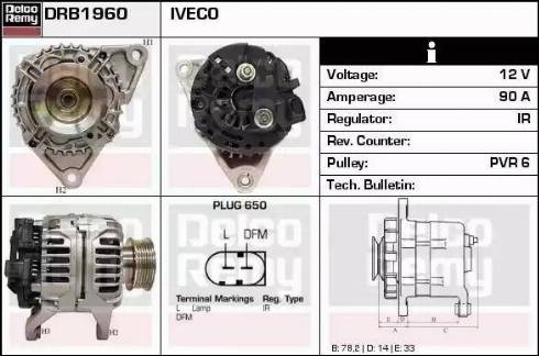 Remy DRB1960 - Alternator furqanavto.az