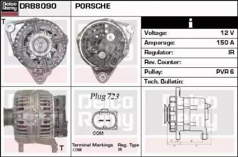 Remy DRB8090 - Alternator furqanavto.az