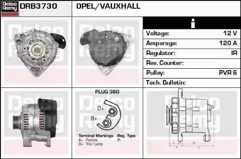 Remy DRB3730 - Alternator furqanavto.az