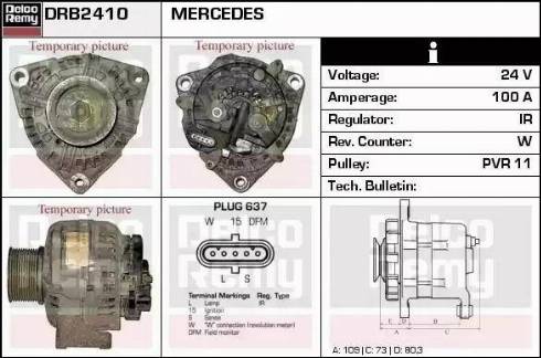 Remy DRB2410 - Alternator furqanavto.az