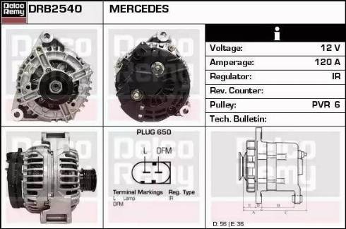 Remy DRB2540 - Alternator furqanavto.az