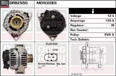 Remy DRB2550 - Alternator furqanavto.az