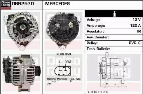 Remy DRB2570 - Alternator furqanavto.az