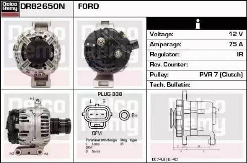 Remy DRB2650N - Alternator furqanavto.az