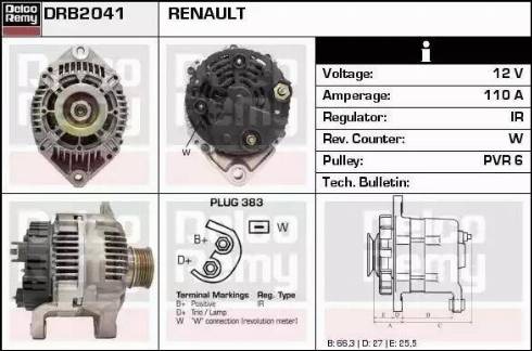 Remy DRB2041 - Alternator furqanavto.az