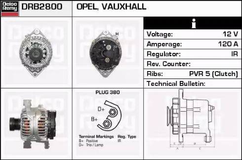 Remy DRB2800 - Alternator furqanavto.az