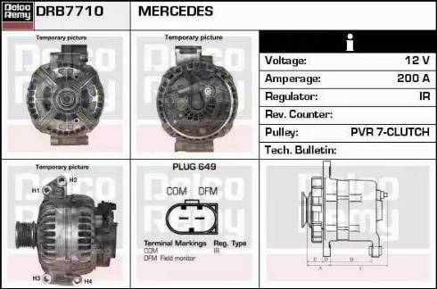 Remy DRB7710 - Alternator furqanavto.az