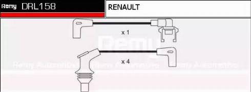 Remy DRL158 - Alovlanma kabeli dəsti furqanavto.az