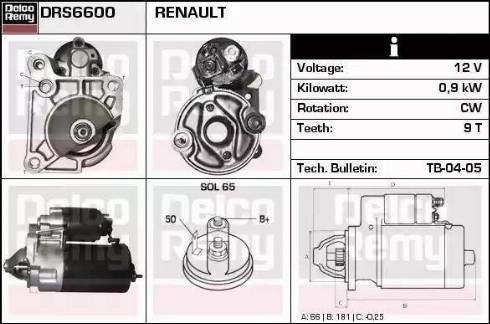 Remy DRS6600 - Başlanğıc furqanavto.az