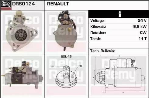 Remy DRS0124 - Başlanğıc furqanavto.az