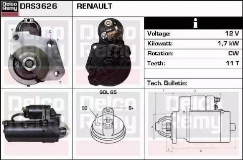 Remy DRS3626 - Başlanğıc furqanavto.az