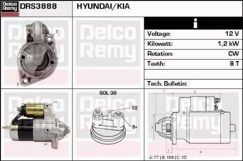 Remy DRS3888 - Başlanğıc furqanavto.az