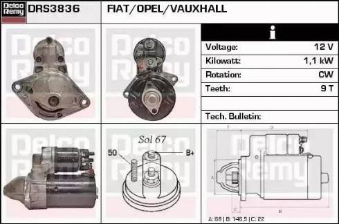 Remy DRS3836 - Başlanğıc furqanavto.az