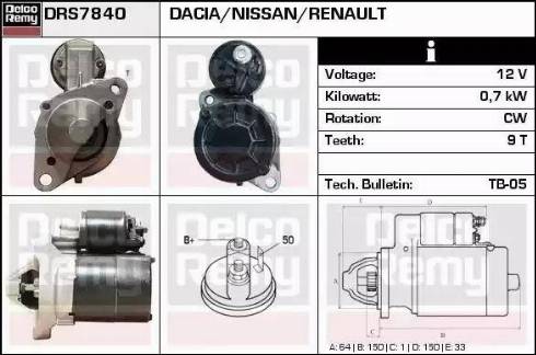 Remy DRS7840 - Başlanğıc furqanavto.az