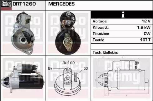 Remy DRT1260 - Başlanğıc furqanavto.az