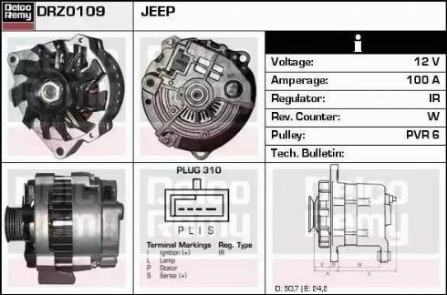 Remy DRZ0109 - Alternator furqanavto.az