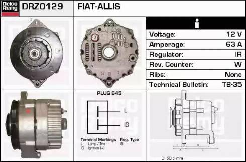 Remy DRZ0129 - Alternator furqanavto.az