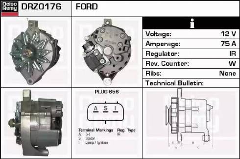 Remy DRZ0176 - Alternator furqanavto.az