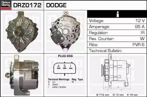 Remy DRZ0172 - Alternator furqanavto.az