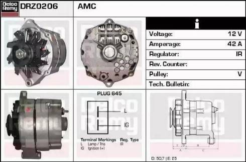 Remy DRZ0206 - Alternator furqanavto.az