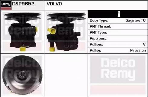 Remy DSP9652 - Hidravlik nasos, sükan sistemi furqanavto.az