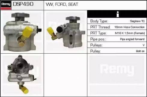 Remy DSP490 - Hidravlik nasos, sükan sistemi furqanavto.az