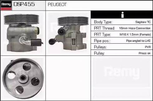 Remy DSP455 - Hidravlik nasos, sükan sistemi furqanavto.az