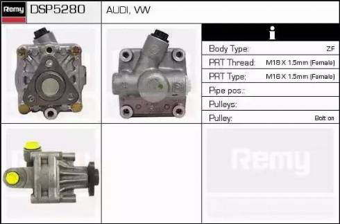 Remy DSP5280 - Hidravlik nasos, sükan sistemi furqanavto.az