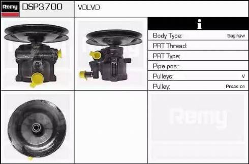 Remy DSP3700 - Hidravlik nasos, sükan sistemi furqanavto.az