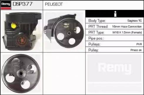 Remy DSP377 - Hidravlik nasos, sükan sistemi furqanavto.az