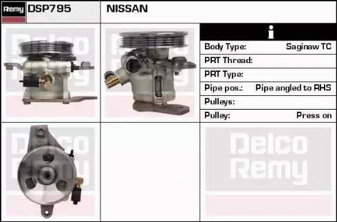 Remy DSP795 - Hidravlik nasos, sükan sistemi furqanavto.az