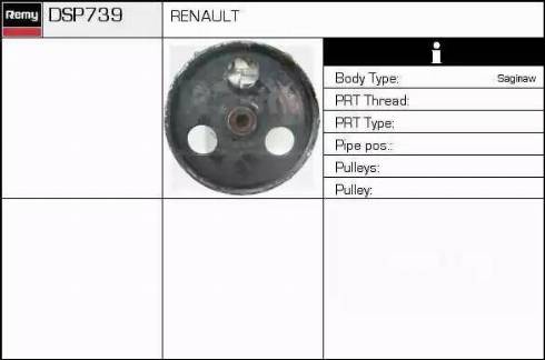 Remy DSP739 - Hidravlik nasos, sükan sistemi furqanavto.az