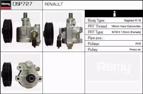 Remy DSP727 - Hidravlik nasos, sükan sistemi furqanavto.az