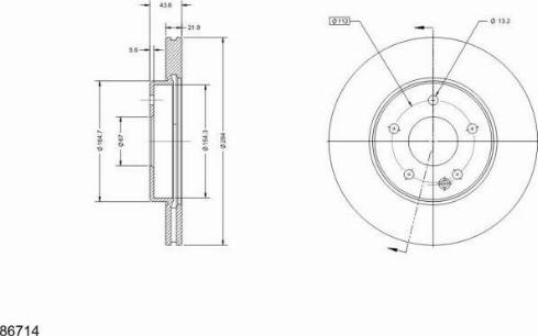 Remy RAD1483C - Əyləc Diski furqanavto.az