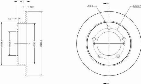 Remy RAD1503C - Əyləc Diski furqanavto.az