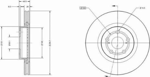 Remy RAD1603C - Əyləc Diski furqanavto.az