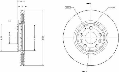 Remy RAD1619C - Əyləc Diski furqanavto.az