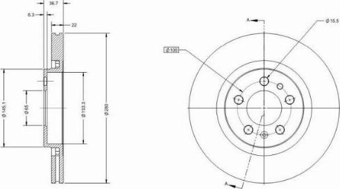 Remy RAD1012C - Əyləc Diski furqanavto.az