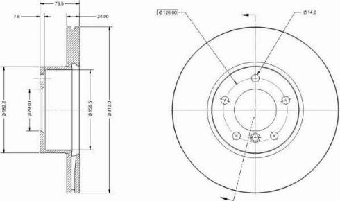 Remy RAD1161C - Əyləc Diski furqanavto.az