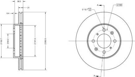 Remy RAD1116C - Əyləc Diski furqanavto.az