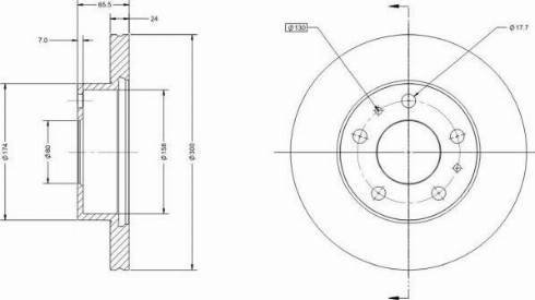 Remy RAD1189C - Əyləc Diski furqanavto.az