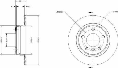 Remy RAD1132C - Əyləc Diski furqanavto.az