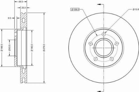 Remy RAD1126C - Əyləc Diski furqanavto.az