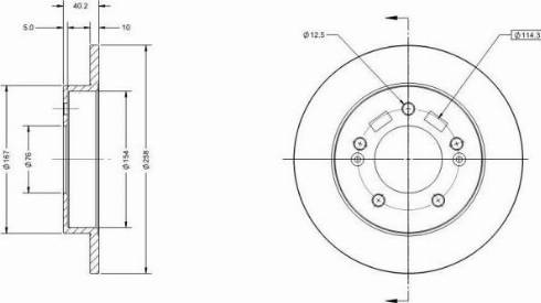 Remy RAD1322C - Əyləc Diski furqanavto.az